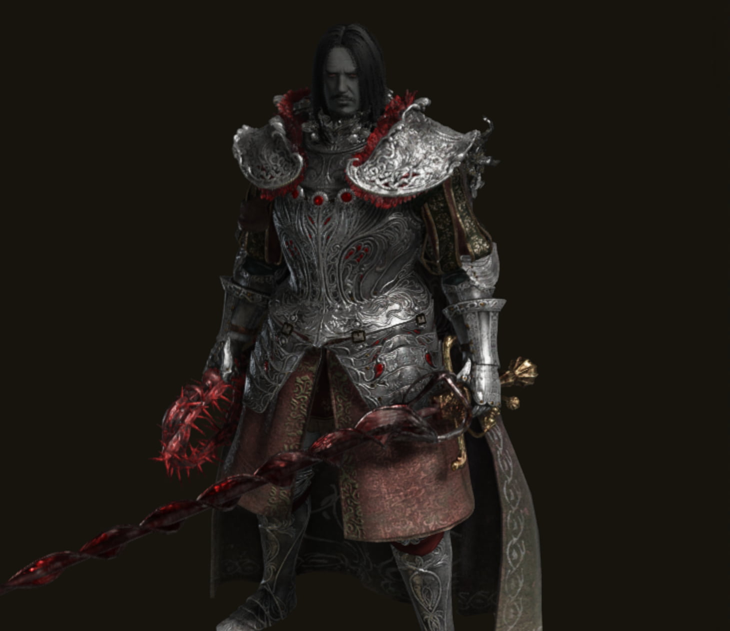 Count Dracula Elden Ring character creation, preset and sliders