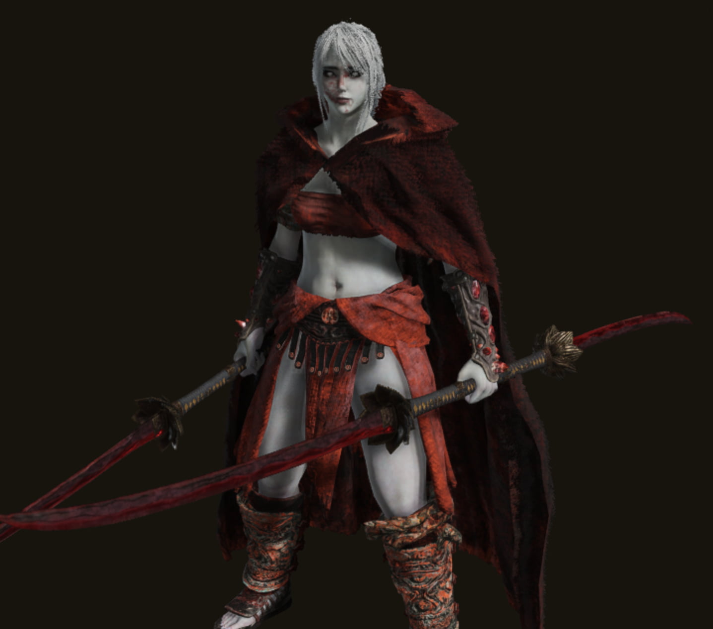 Eleonora, Sexy Vampire Queen Elden Ring character creation, preset and sliders