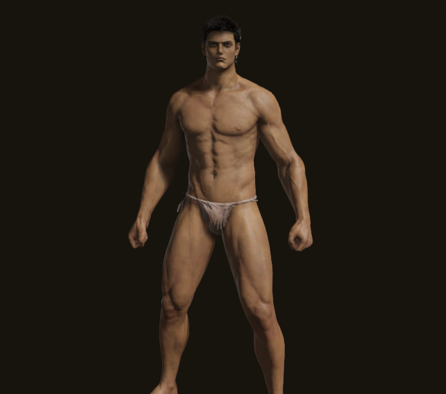 Guts from Berserk Elden Ring character creation, body