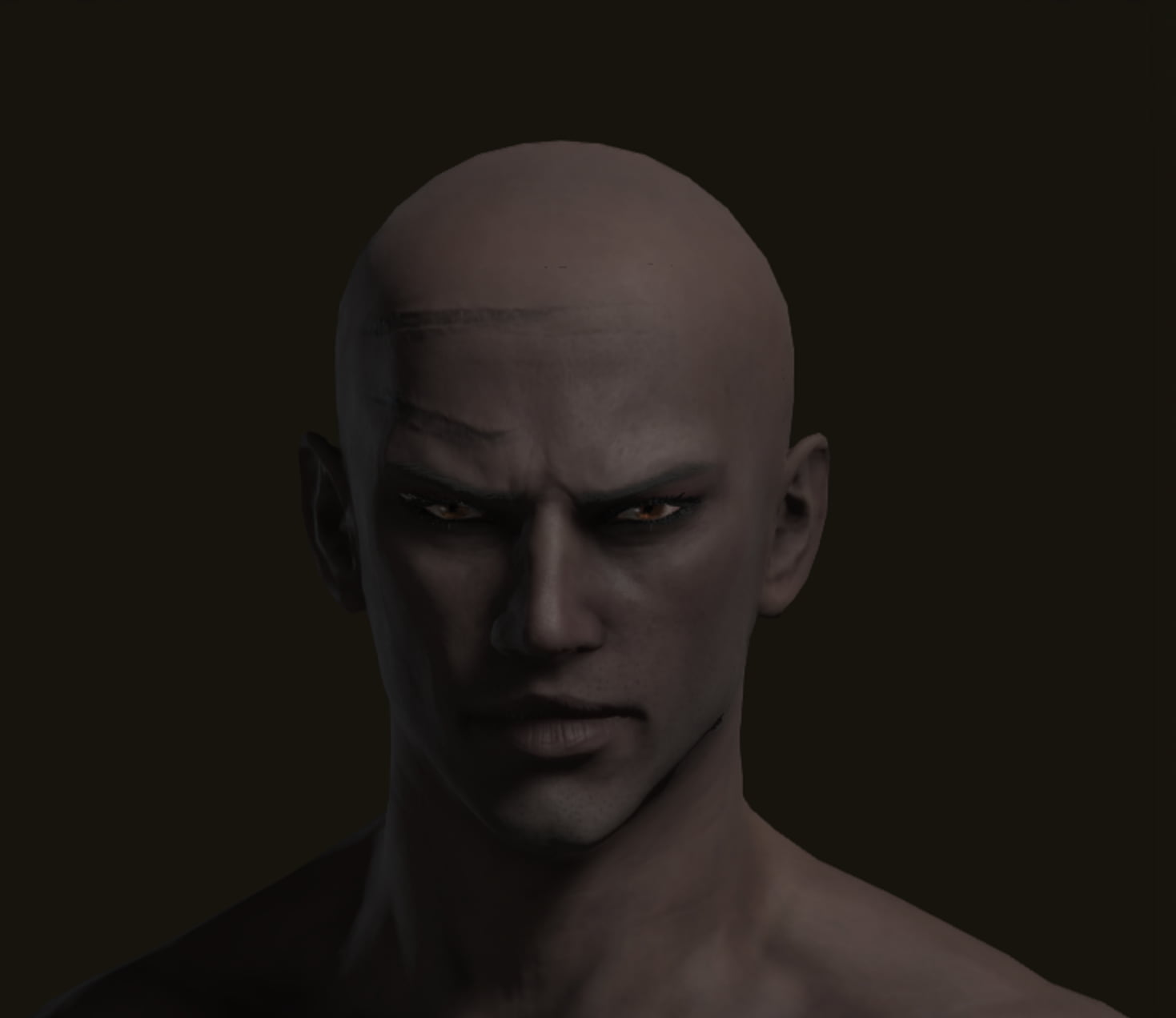 Isaac Elden Ring character creation, face