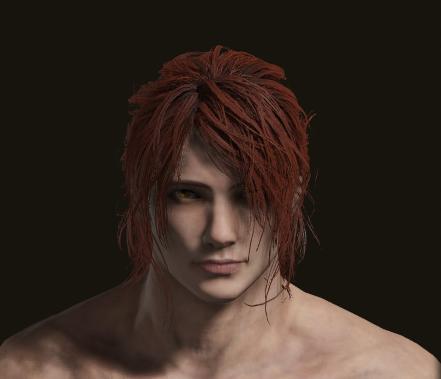 Lord Radagon Elden Ring character creation, cute male face