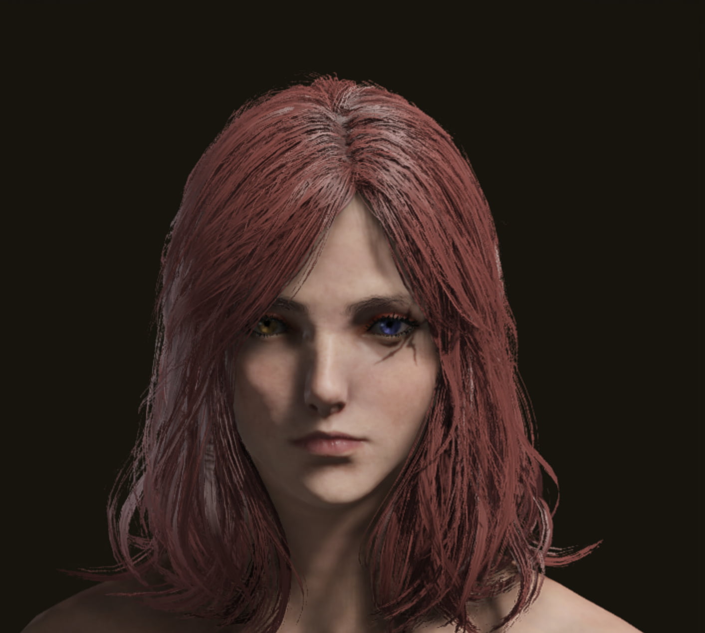 Melina Elden Ring character creation, face