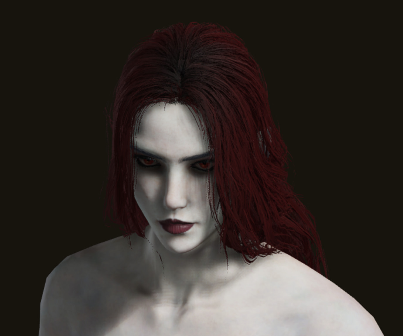 Oophelia Bloodshade Elden Ring character creation, face