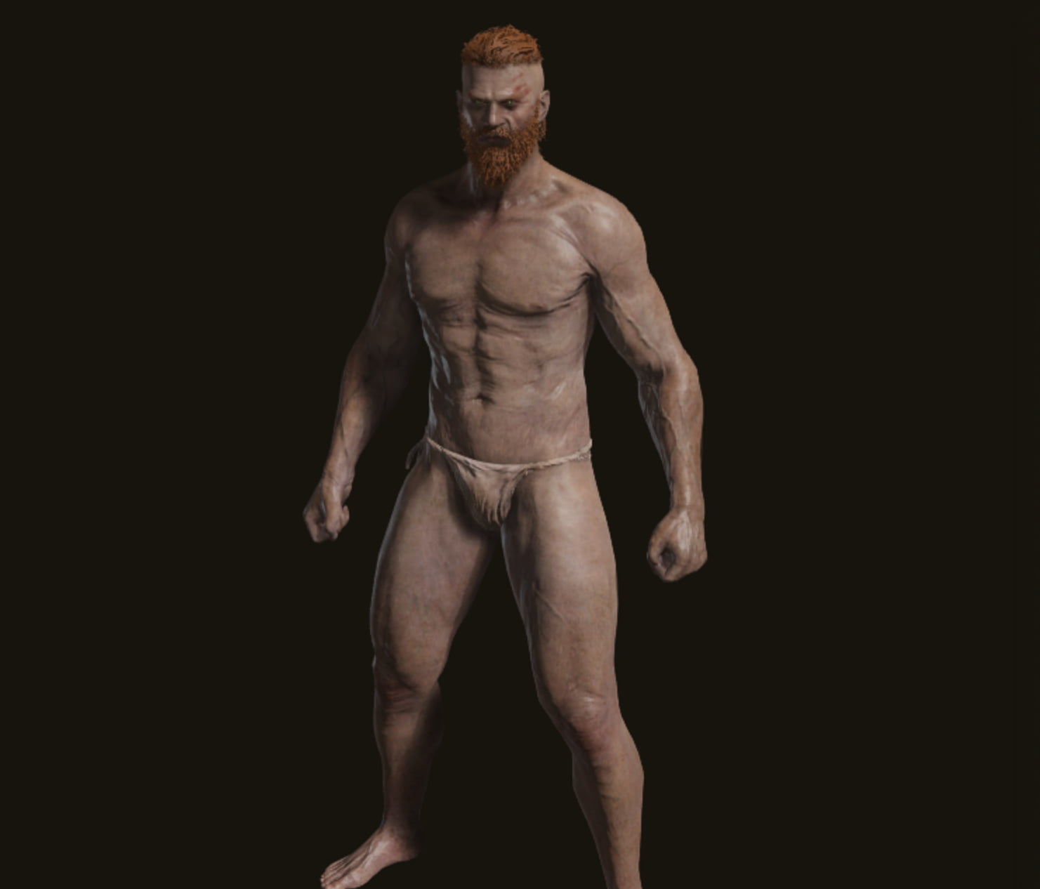 Ragnar Lodbrok Elden Ring character creation, body