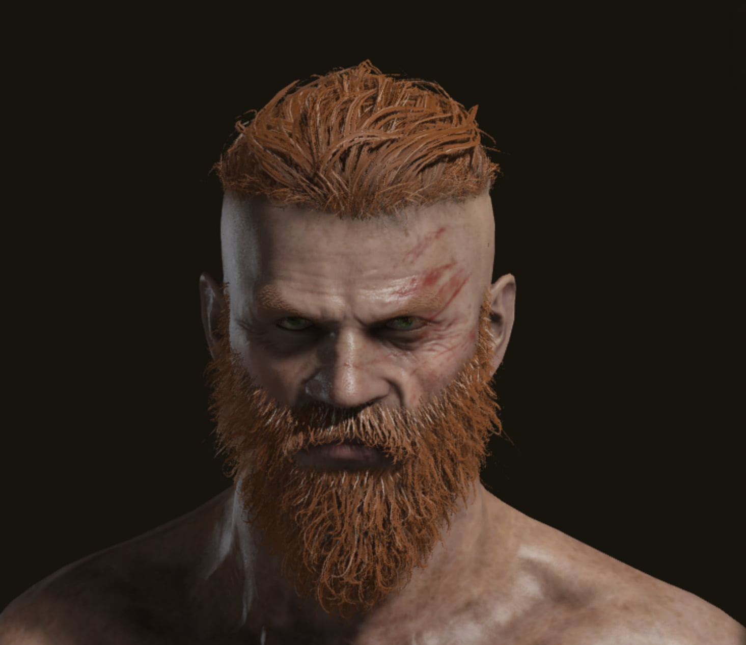 Ragnar Lodbrok Elden Ring character creation, face