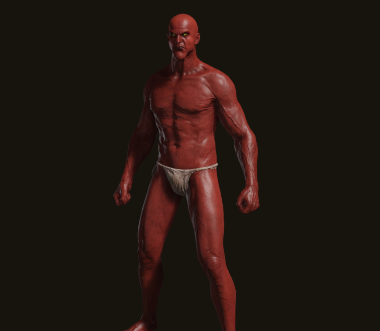 Satan, Lucifer Lord of Hell Elden Ring character creation, body