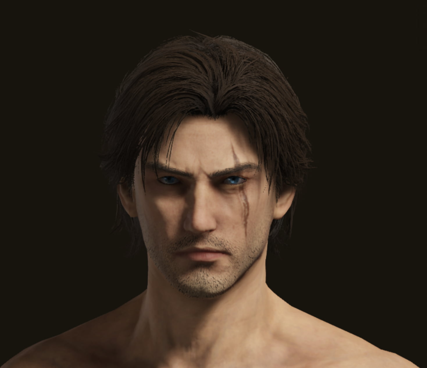 Trevor Belmont Elden Ring character creation, face