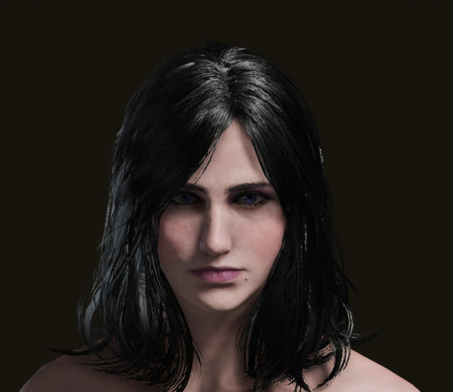 Yennefer Elden Ring character creation, face